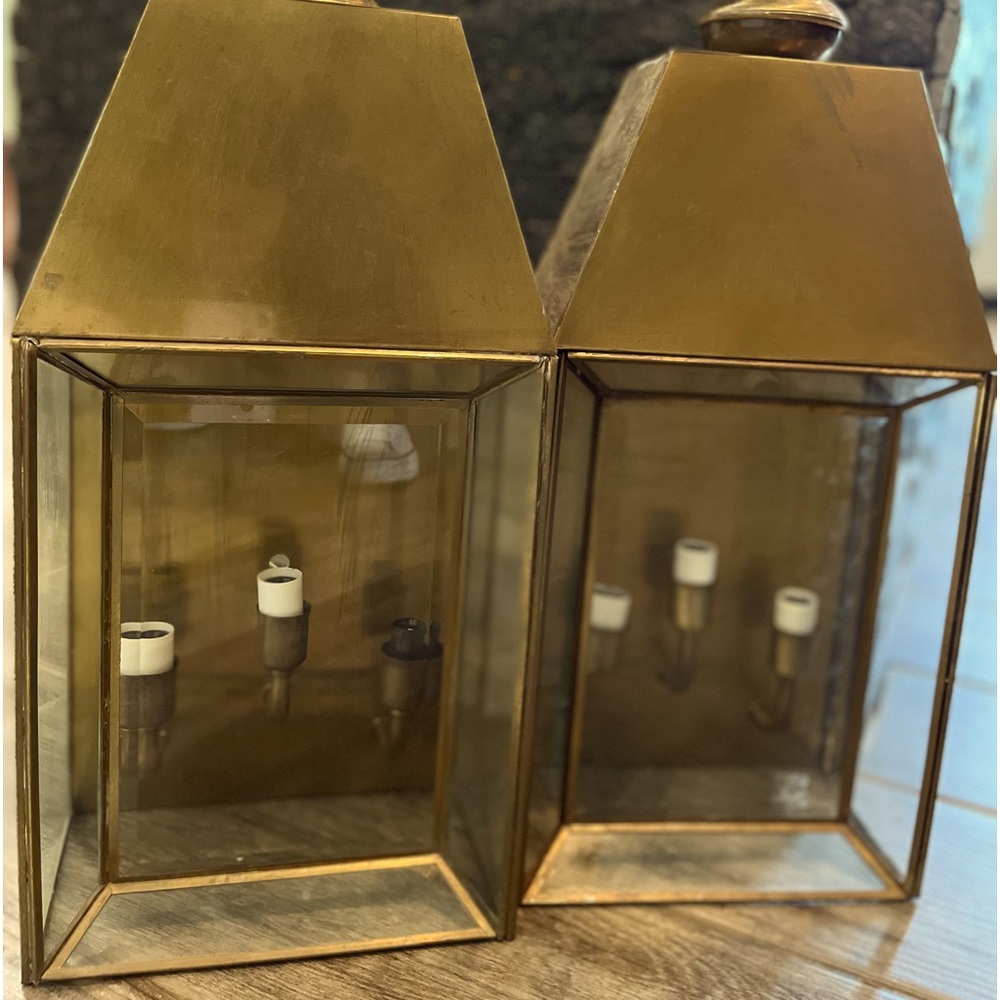 Vintage Wall Light fixtures.